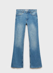 Fiona flared mid - rise jeans - SMgarment's