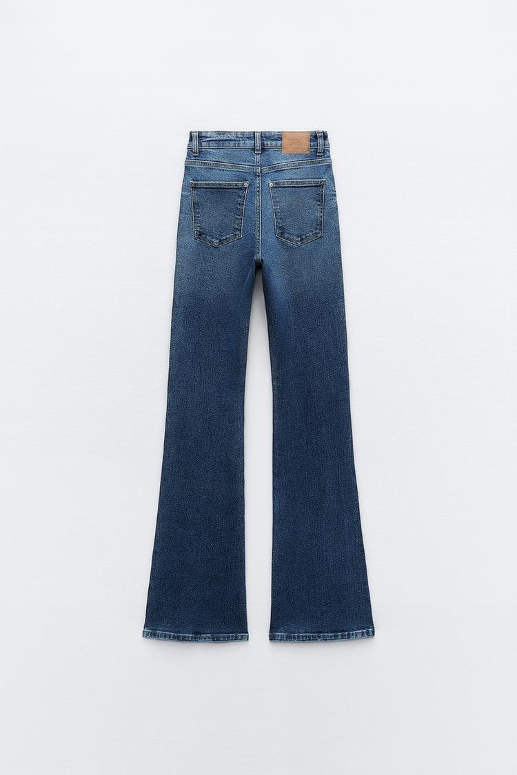 FLARE JEANS WITH A HIGH WAIST - SMgarment's