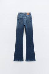 FLARE JEANS WITH A HIGH WAIST - SMgarment's