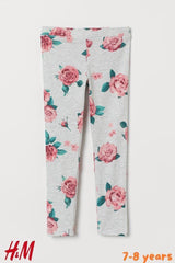 FLORAL Cotton Leggings - SMgarment's