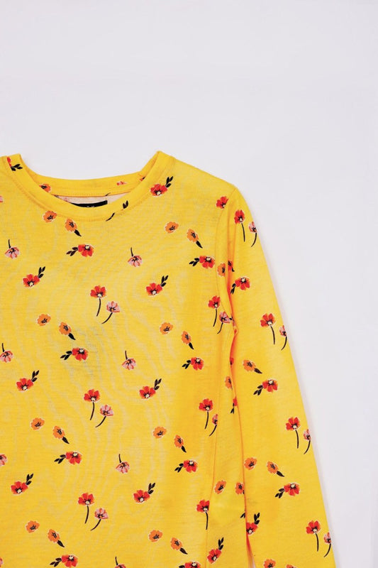 FLORAL GIRLS T - SHIRT - Smgarment's