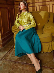 Floral Jacquard Womens Top - Smgarment's