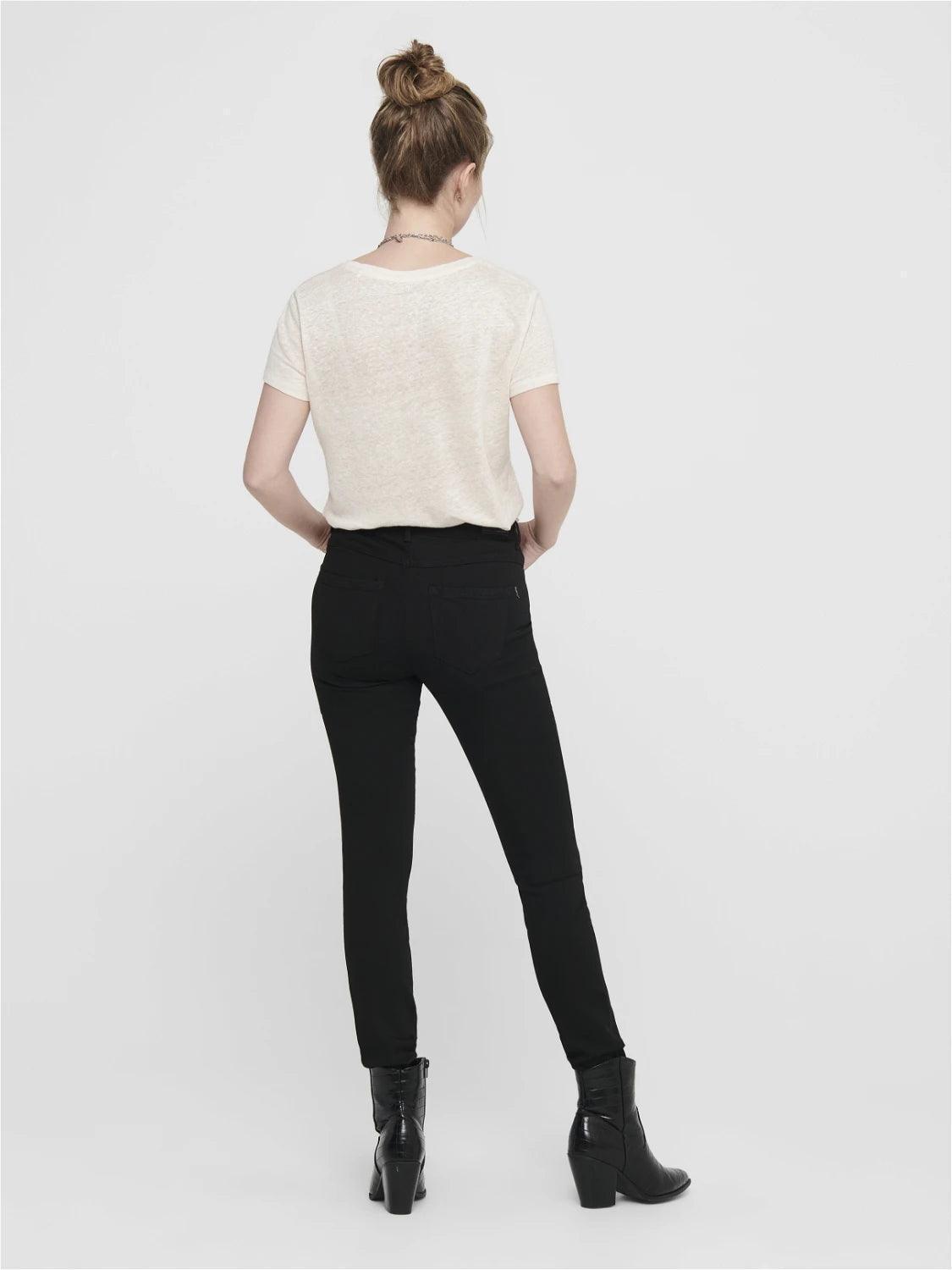 FOREVER BLACK LIFE SKINNY FIT JEANS - SMgarment's