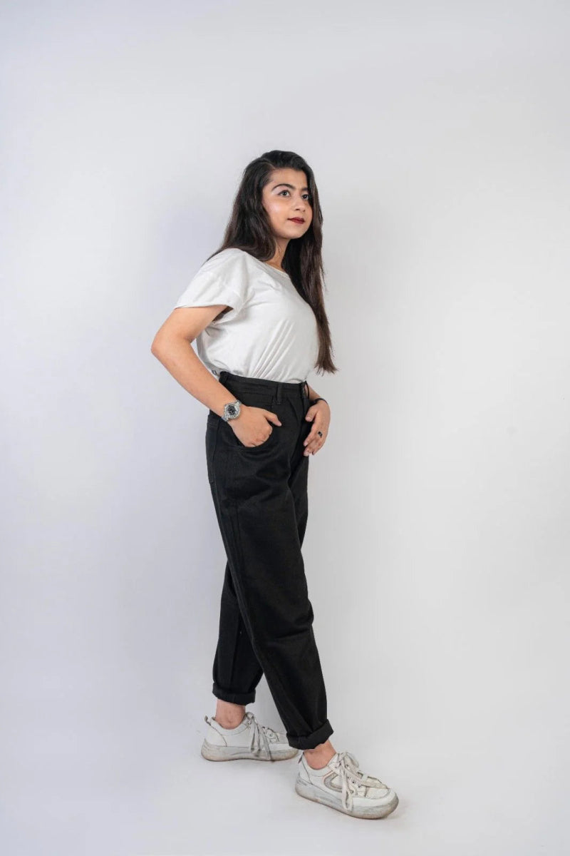 FORMULA JOVEN Slouchy High Waist Jeans - Smgarment's