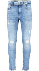 FSBN Tapered Mit Destroys Denim