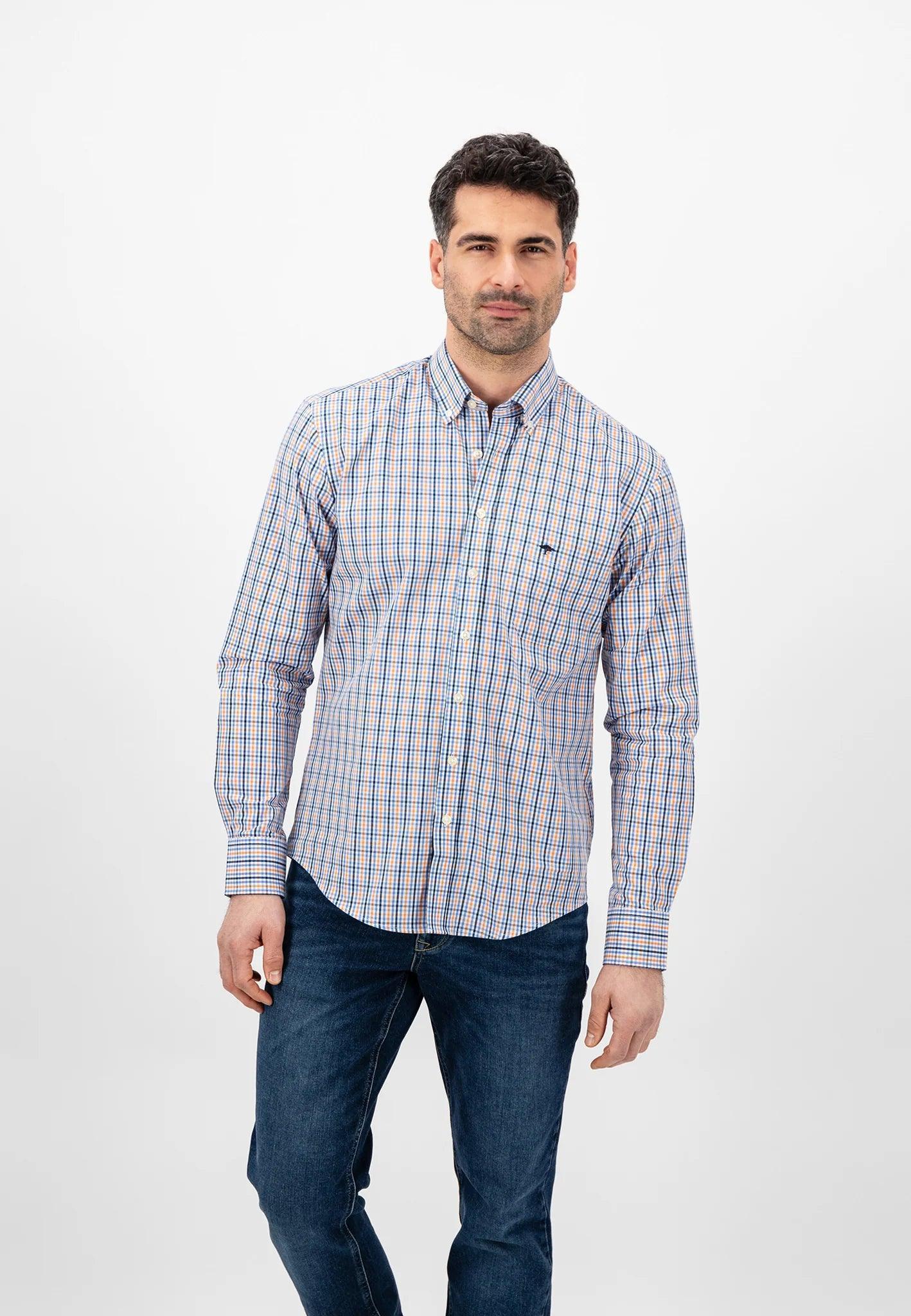 FYNCH HATTON BUTTON - DOWN SHIRT - SMgarment's