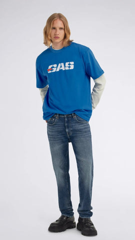 GAS ALBERT SIMPLE REV SLIM FIT JEANS