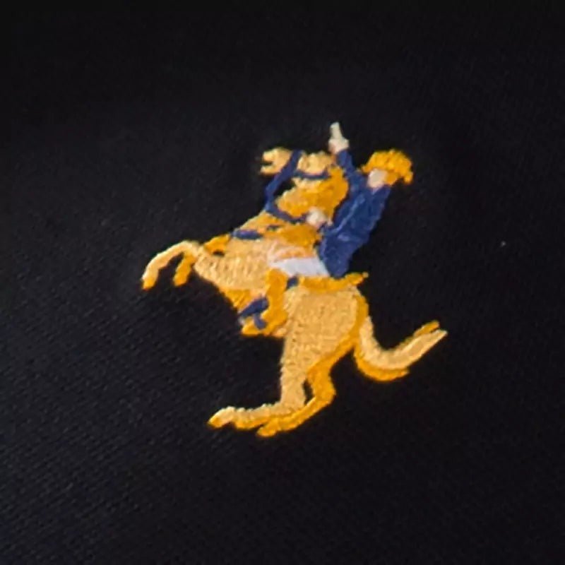 GIOR Small Napoleon Polo (BLACK) - Smgarment's