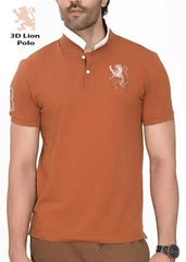 GIORDANO 3D LION Polo - Smgarment's