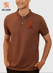 GIORDANO 3D LION Polo - Smgarment's