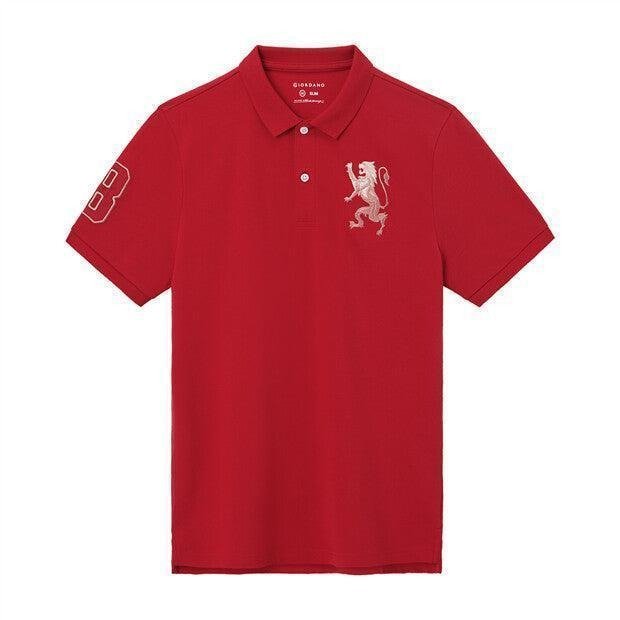 GIORDANO 3D Lion Polo - Smgarment's