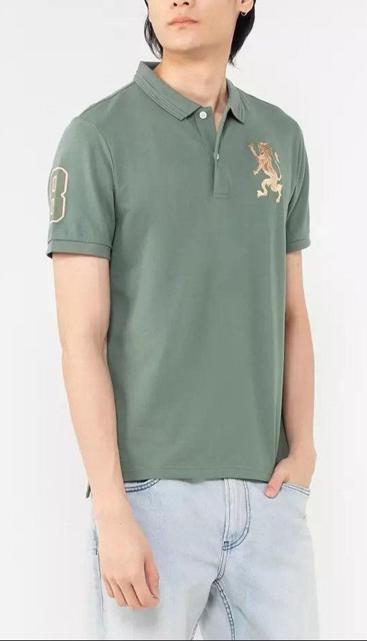 GIORDANO 3D Lion Polo - Smgarment's
