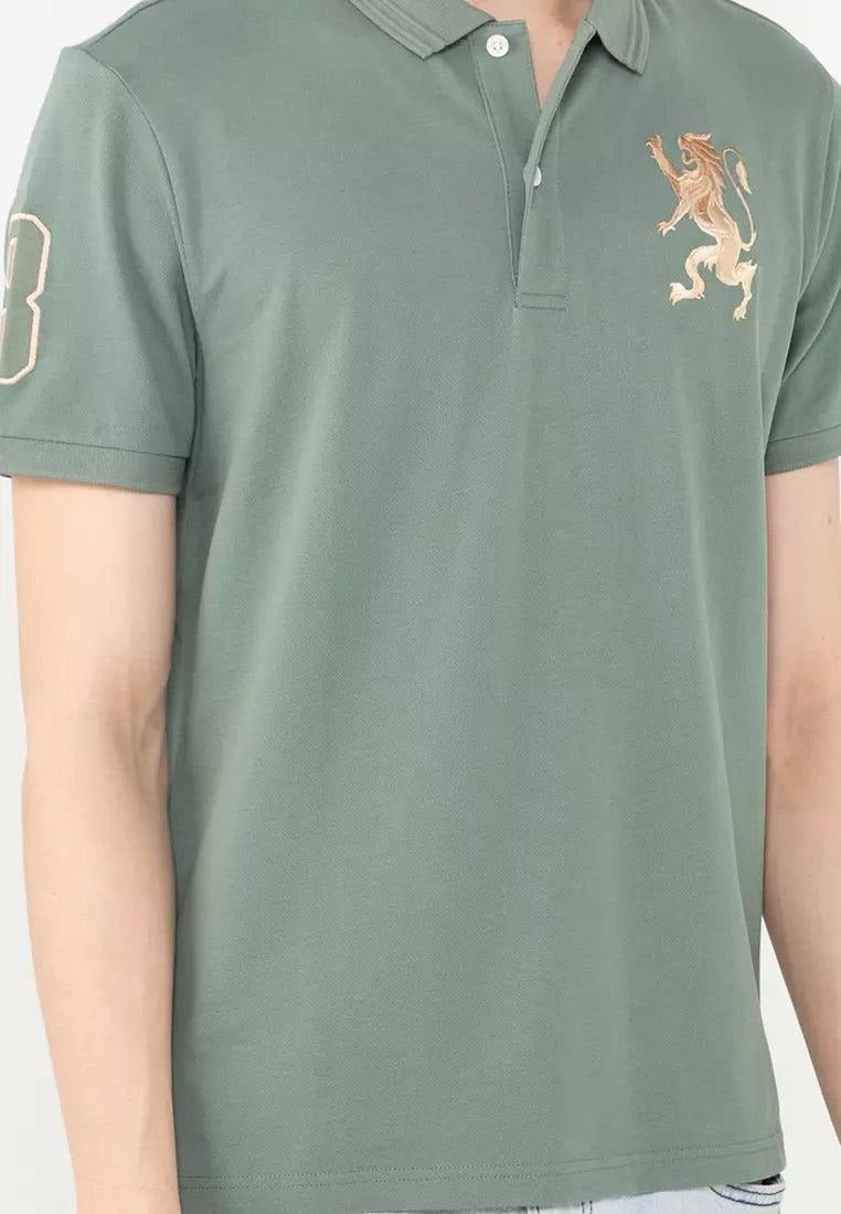 GIORDANO 3D Lion Polo - Smgarment's