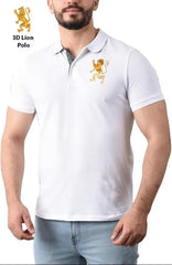 GIORDANO 3D Lion Polo (Exclusive Collection) - Smgarment's