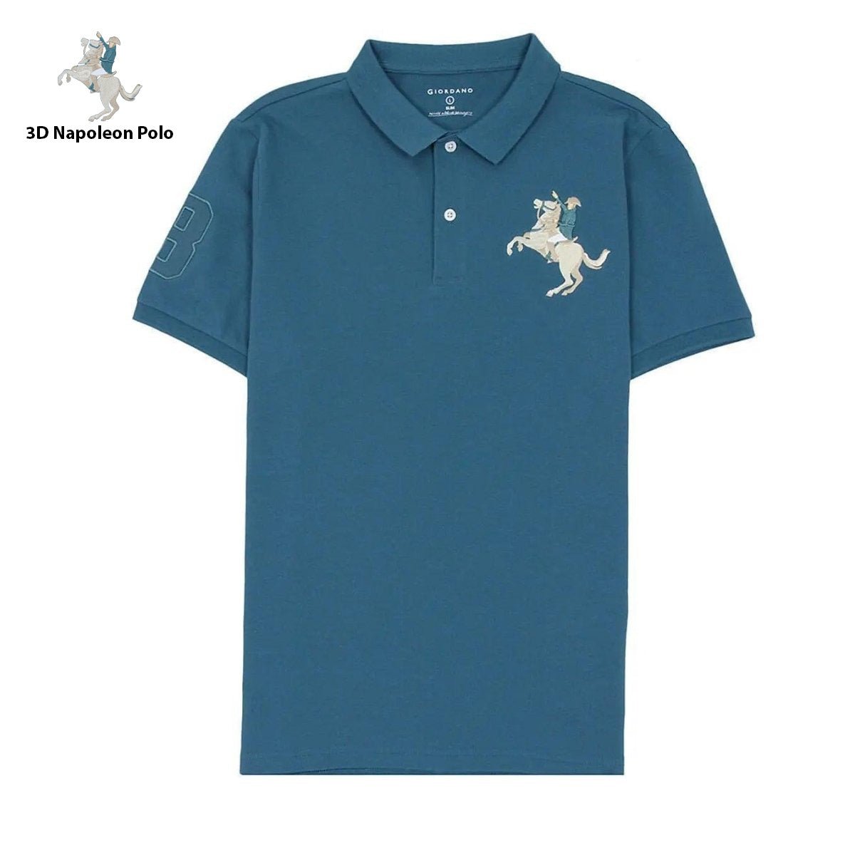 GIORDANO 3D Napoleon Polo - Smgarment's