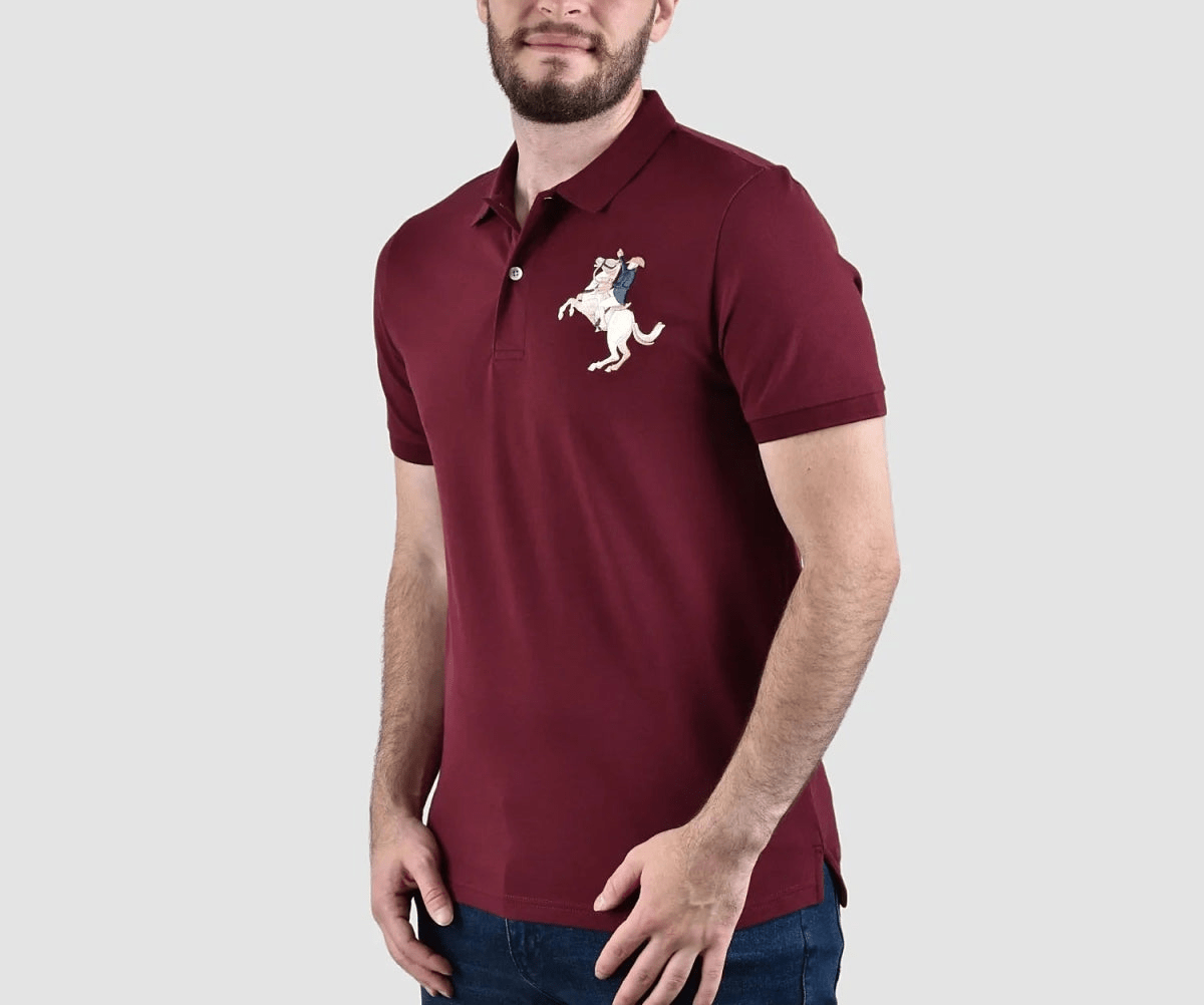 GIORDANO 3D Napoleon Polo (Slim Fit) - Smgarment's