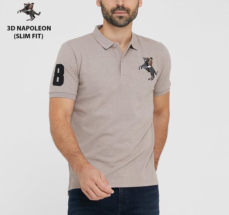 GIORDANO 3D NAPOLEON POLO (TAPERED FIT) - Smgarment's