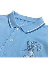 MEN'S 3D LION EMBROIDERY POLO