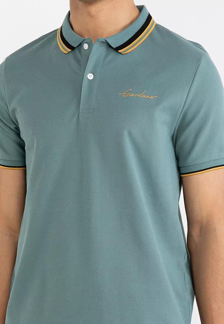 SLIM EMBROIDERY SIGNATURE POLO