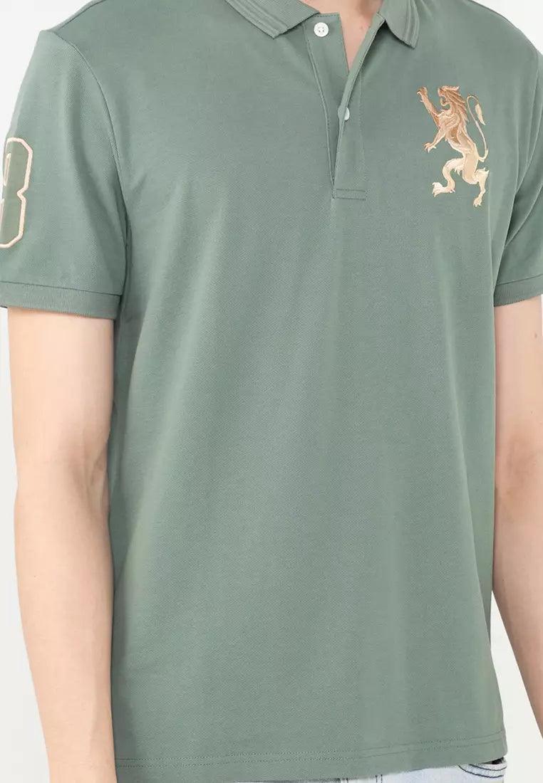 GIORDANO 3D Lion Polo