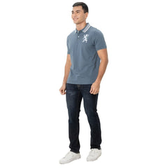 GIORDANO Bold Embroidery Premium Pique 3D Lion Polo - Smgarment's