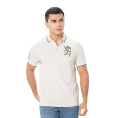 GIORDANO Bold Embroidery Premium Pique 3D Lion Polo - Smgarment's