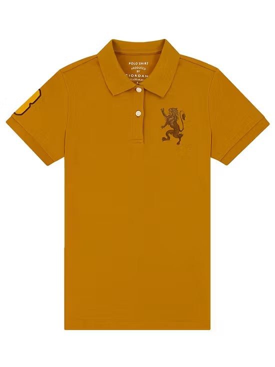 GIORDANO Classic Slim Embroidery Bold Polo (3D Lion) - Smgarment's