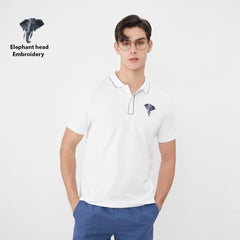 GIORDANO Elephant head Embroidery Polo - Smgarment's