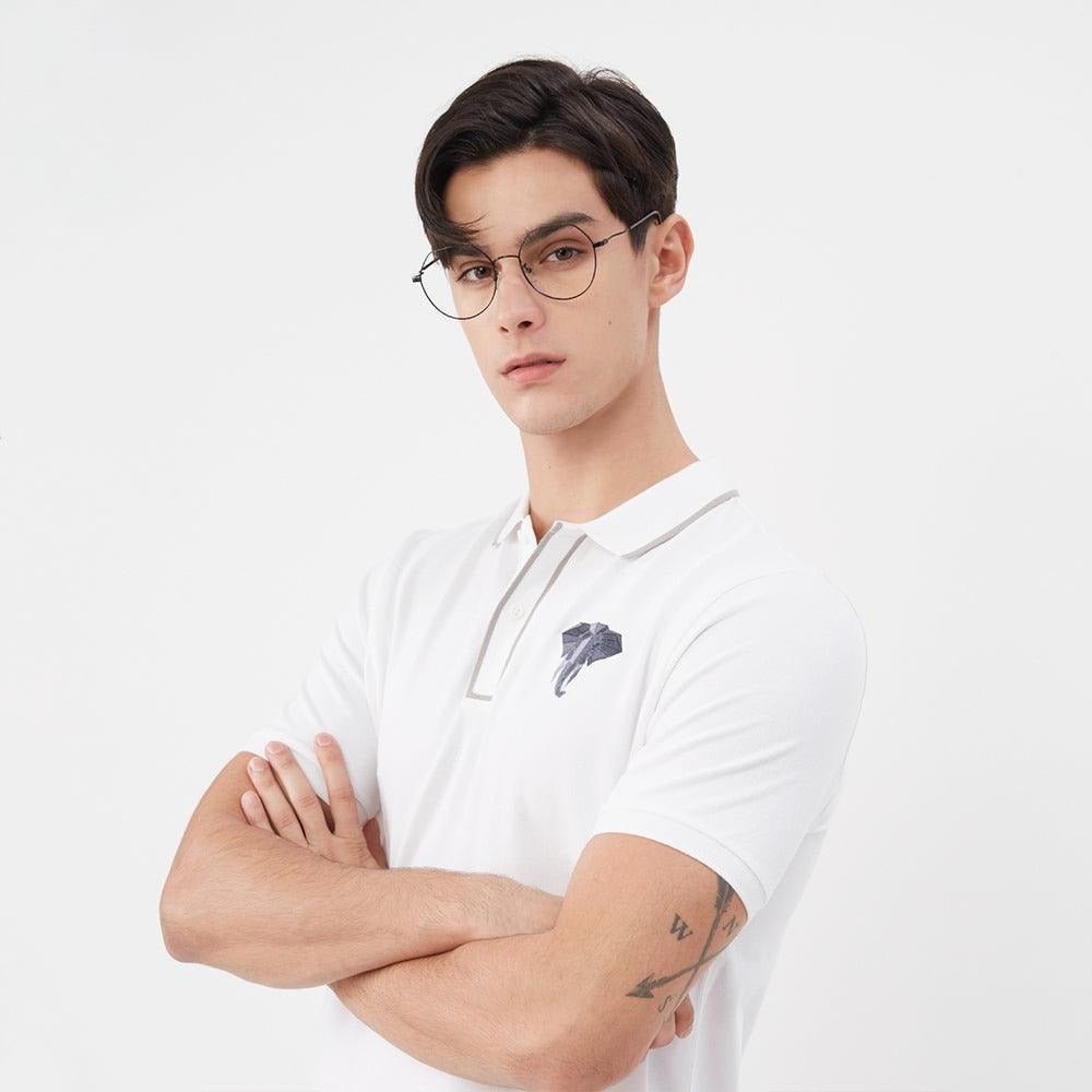 GIORDANO Elephant head Embroidery Polo - Smgarment's