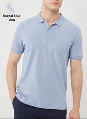 GIORDANO Eternal Blue Lion POLO - Smgarment's