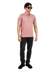GIORDANO Interlock Flat Knit Slim Embroidered Polo (Liquid Touch) - Smgarment's