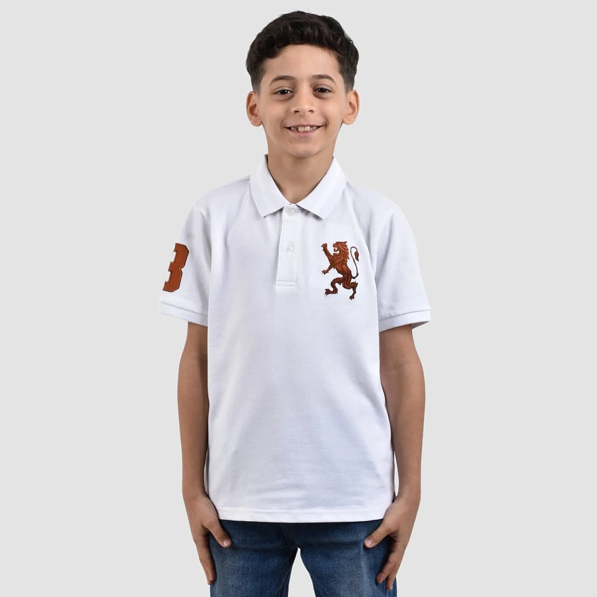 Giordano Junior Embroidery Polo - Smgarment's