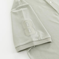 GIORDANO Light Pine Green Lion POLO - Smgarment's