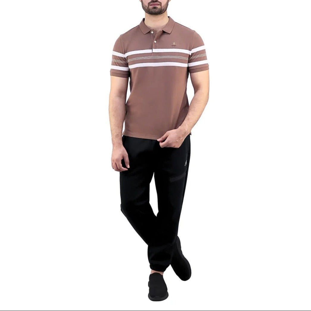 GIORDANO MEN CLASSIC BOLD LOGO POLO - Smgarment's