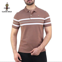 GIORDANO MEN CLASSIC BOLD LOGO POLO - Smgarment's