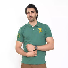 GIORDANO Men's 3D Lion Polo - Smgarment's