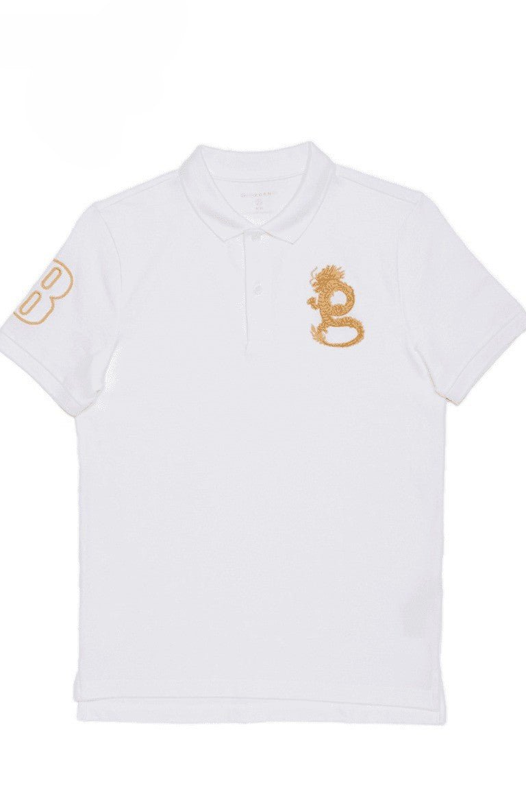 GIORDANO MEN’S DRAGON POLO - Smgarment's