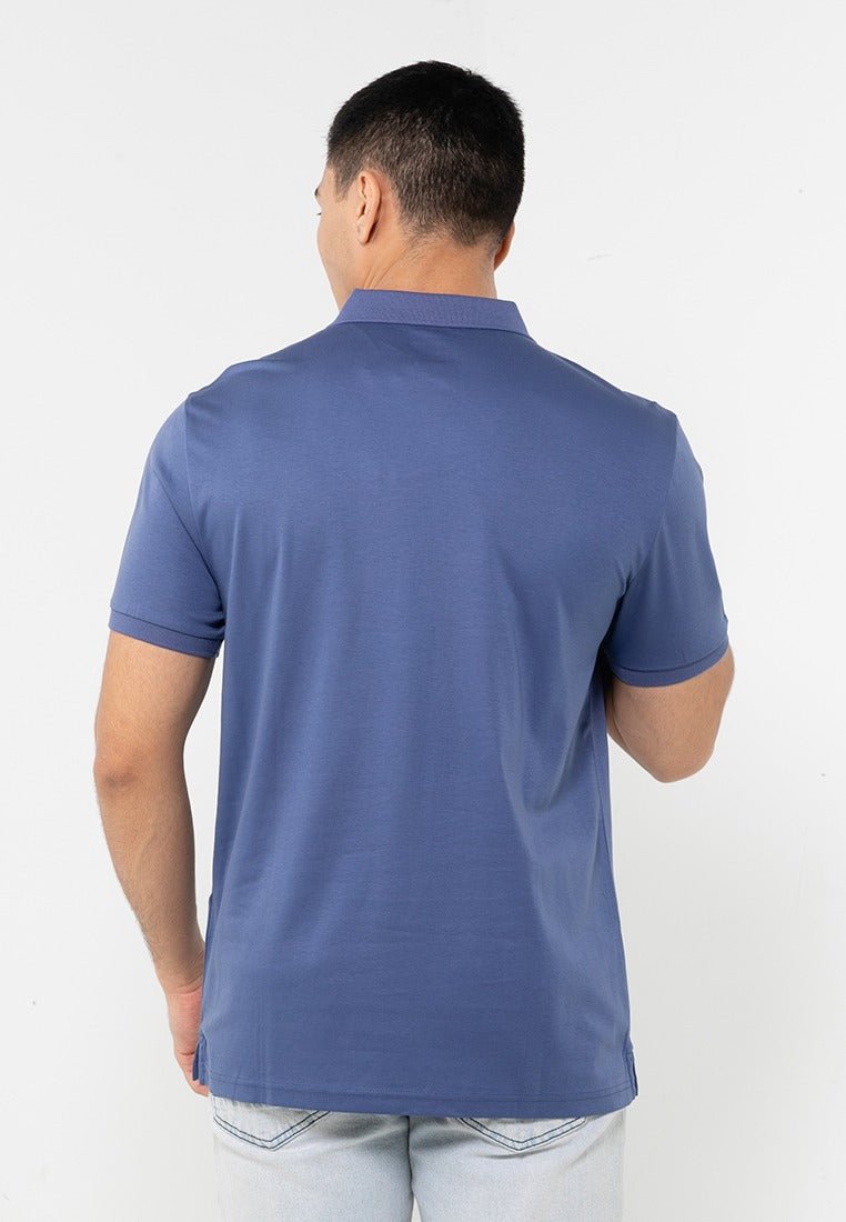 GIORDANO Men's Liquid Touch Slim Fit Polo - Smgarment's