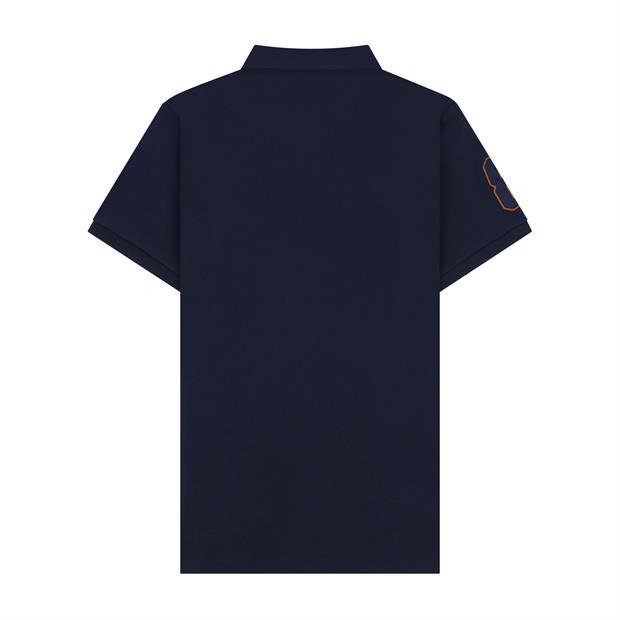GIORDANO Men's Lycra Pique Embroidery Polo (3D Lion) - Smgarment's
