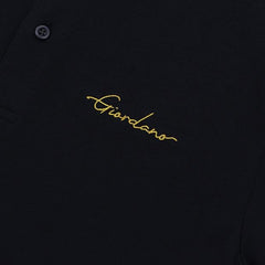 GIORDANO Men's Signature Pique Embroidery Solid Polo - Smgarment's