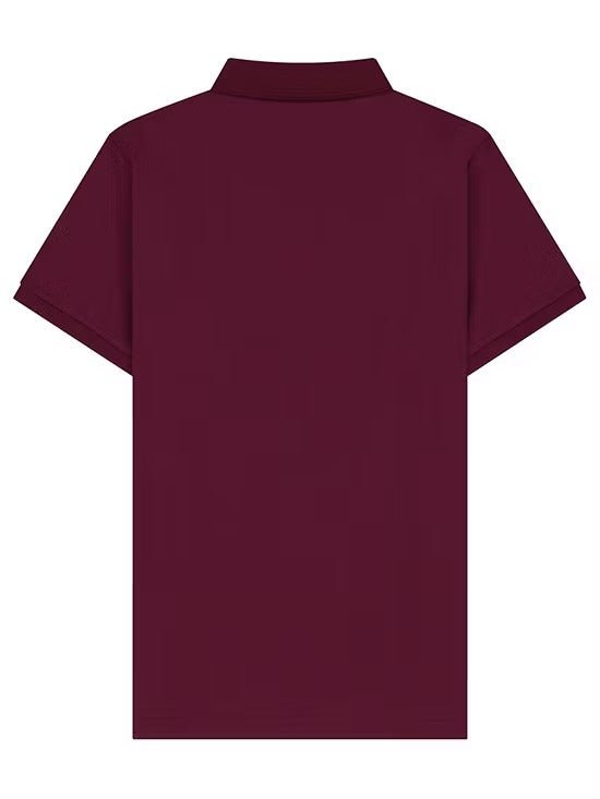 GIORDANO Men's Slim Fit Embroidery Bold Polo (Liquid Touch) - Smgarment's
