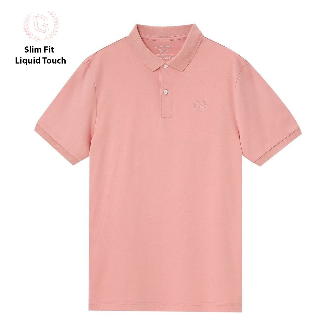 GIORDANO Men's Slim Fit Liquid Touch Polo - Smgarment's
