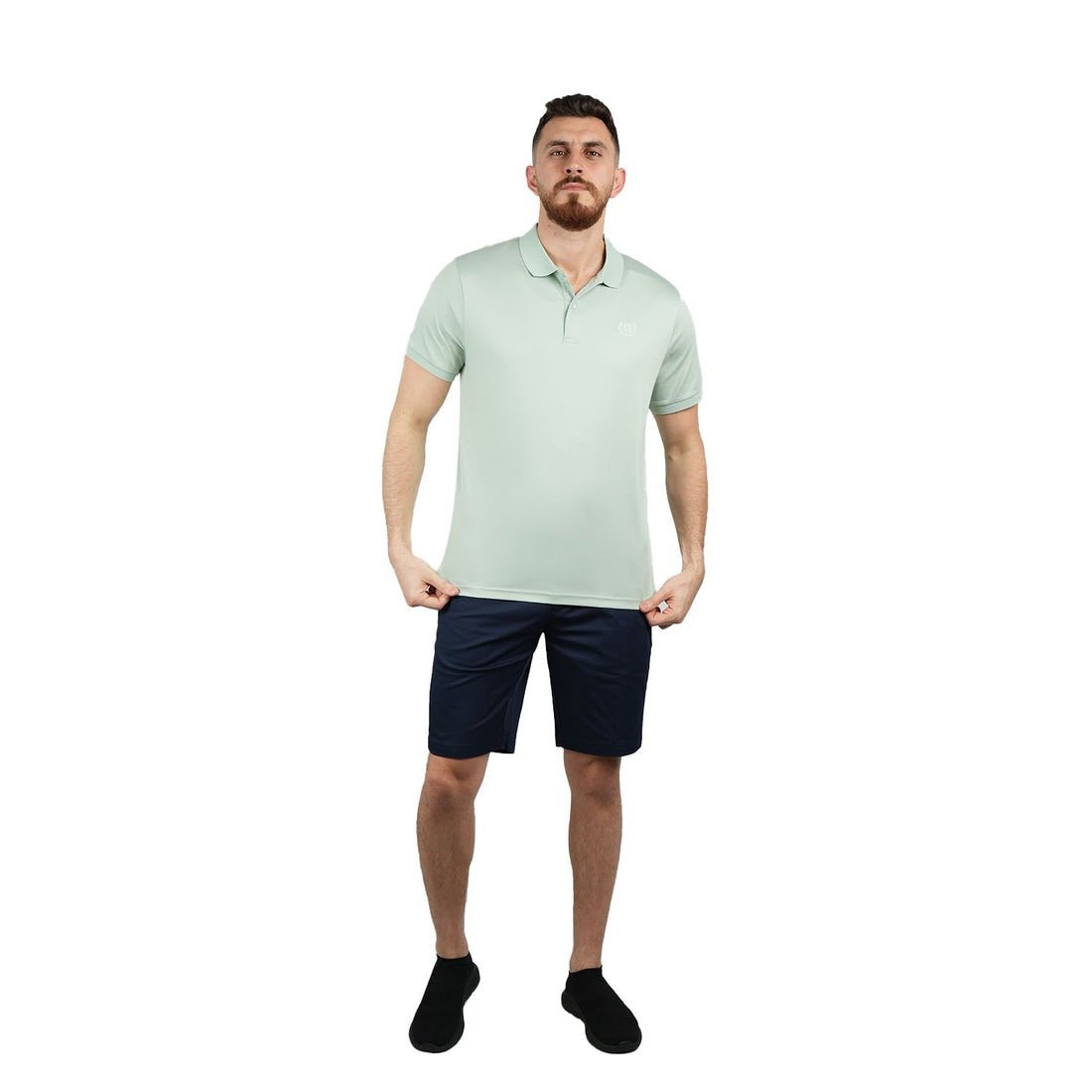 GIORDANO Men's Slim Fit Liquid Touch Polo - Smgarment's