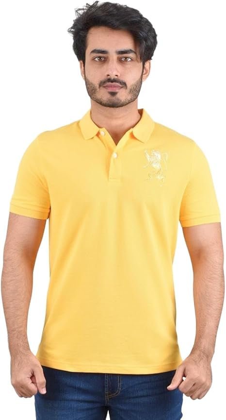 Giordano Slim fit 3D Lion Polo. - Smgarment's