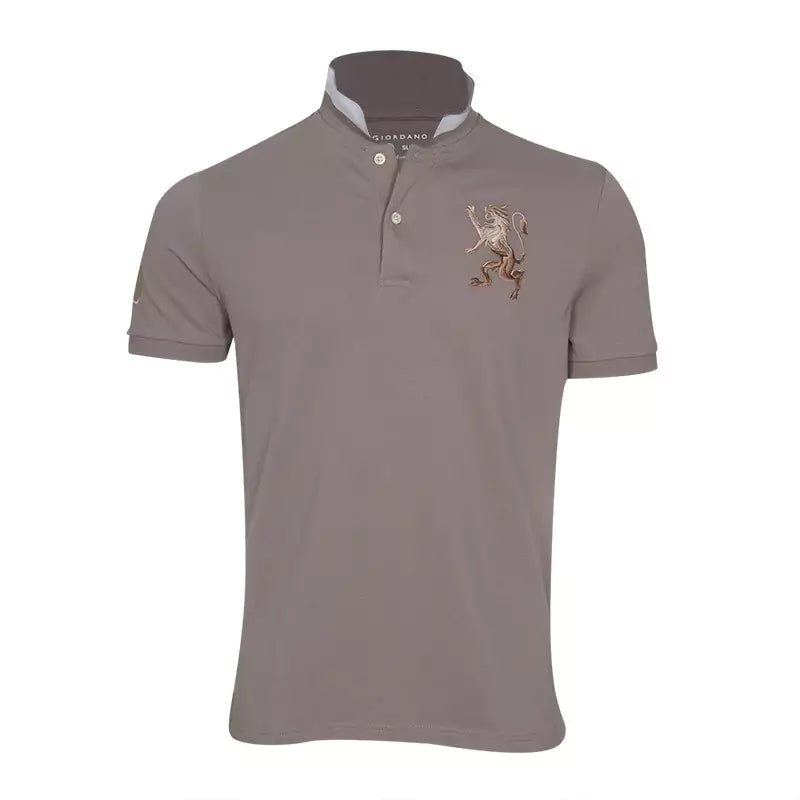 Giordano Slim fit 3D Lion Polo. - Smgarment's
