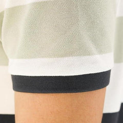 GIORDANO Small Lion Stripe Polo - Smgarment's