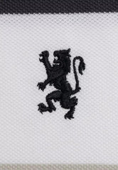 GIORDANO Small Lion Stripe Polo - Smgarment's