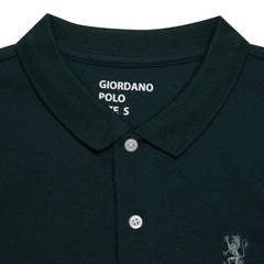 GIORDANO Small Lion Striped Polo - Smgarment's