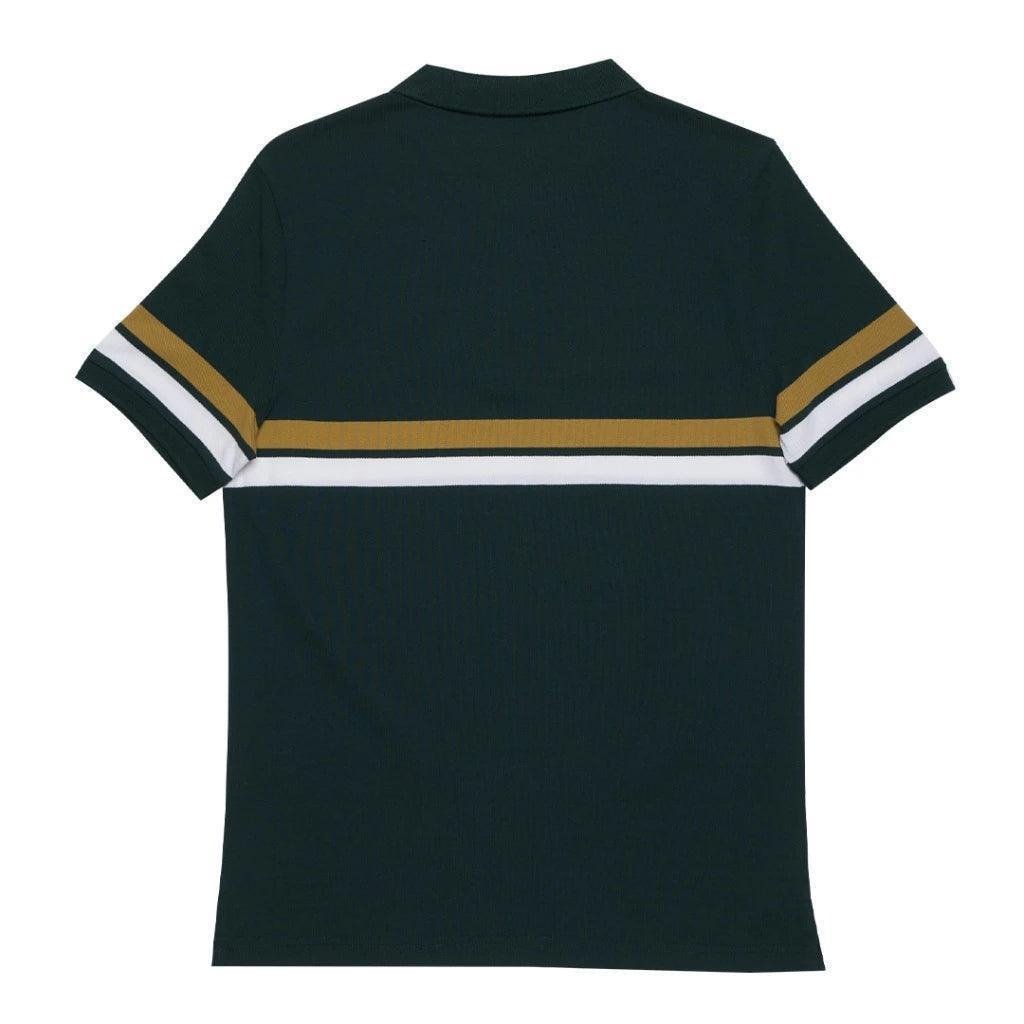 GIORDANO Small Lion Striped Polo - Smgarment's