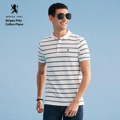 GIORDANO Stripes Polo - Smgarment's